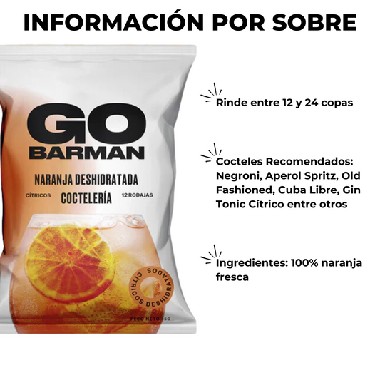 Naranja Deshidratada – Go Barman