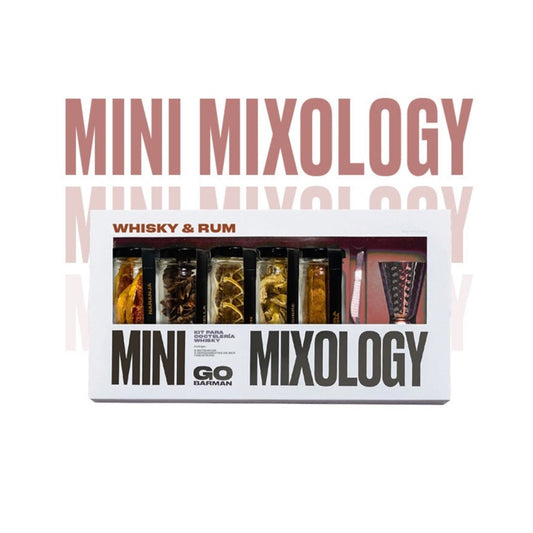 Mini Mixology Whisky & Rum Grab&Go Kit - Go Barman